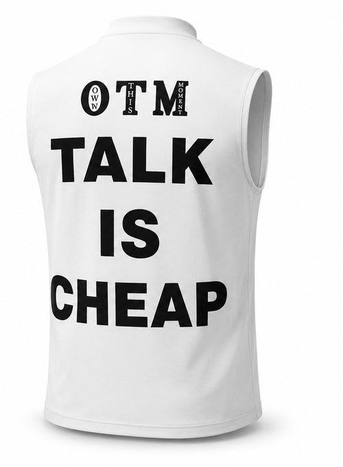 SALMEN “TIC PREGAME” WHITE COMPRESSION SHIRTS